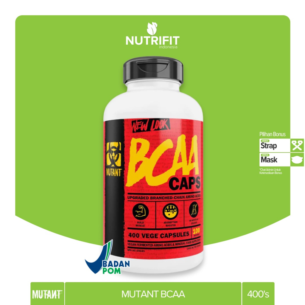 Mutant BCAA 400 Caps Kapsul
