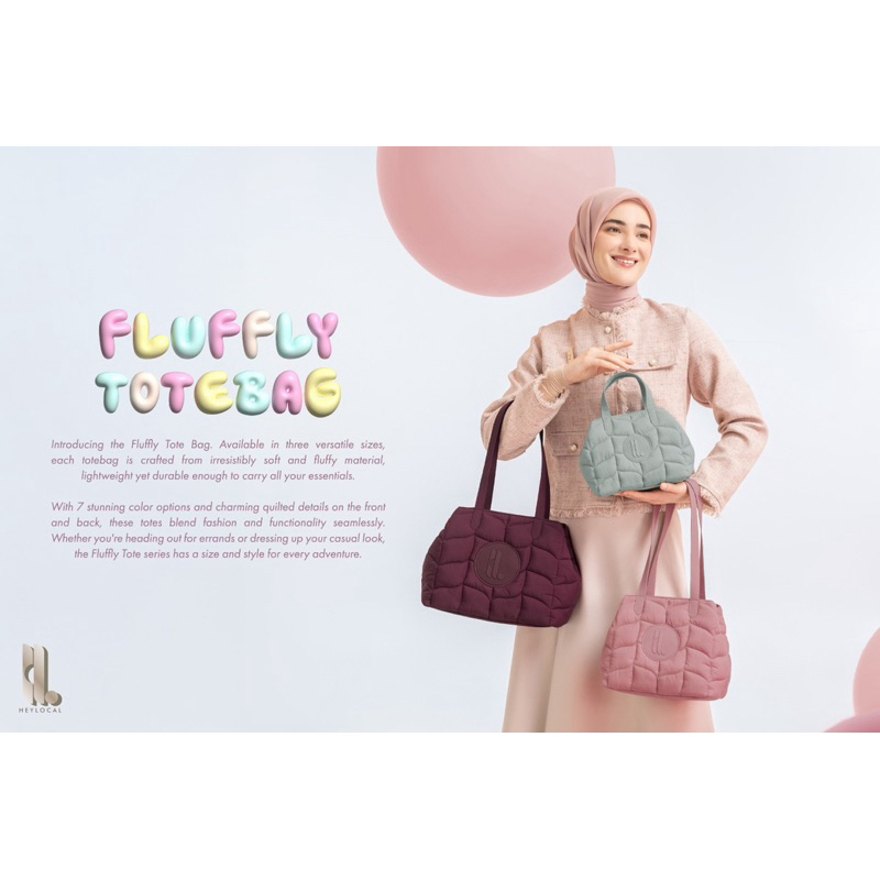 Fluffly Tote Bag | Nilon | Heylocal’