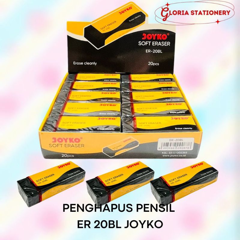 

D3W! Joyko penghapus besar ER B20,ER 20 BL/ Penghapus besar ER B20-ER 20 BL Joyko/ Karet penghapus