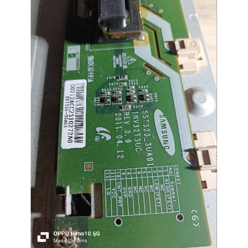Inveter Samsung LA32E420E2M 32E420E2M LA 32E420E2M la32d403e2 normal siap digunakan kak