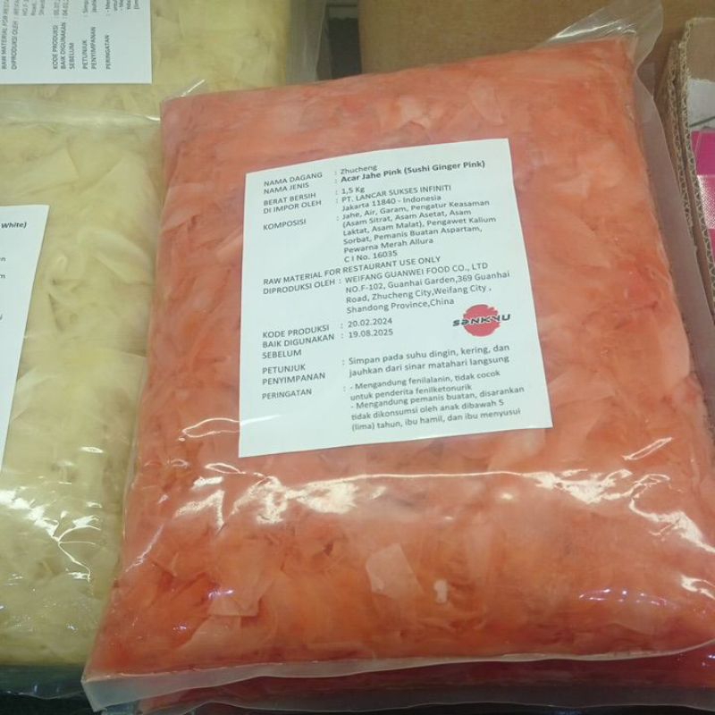 

Sankyu sushi gari, sushi ginger 1,5 kg