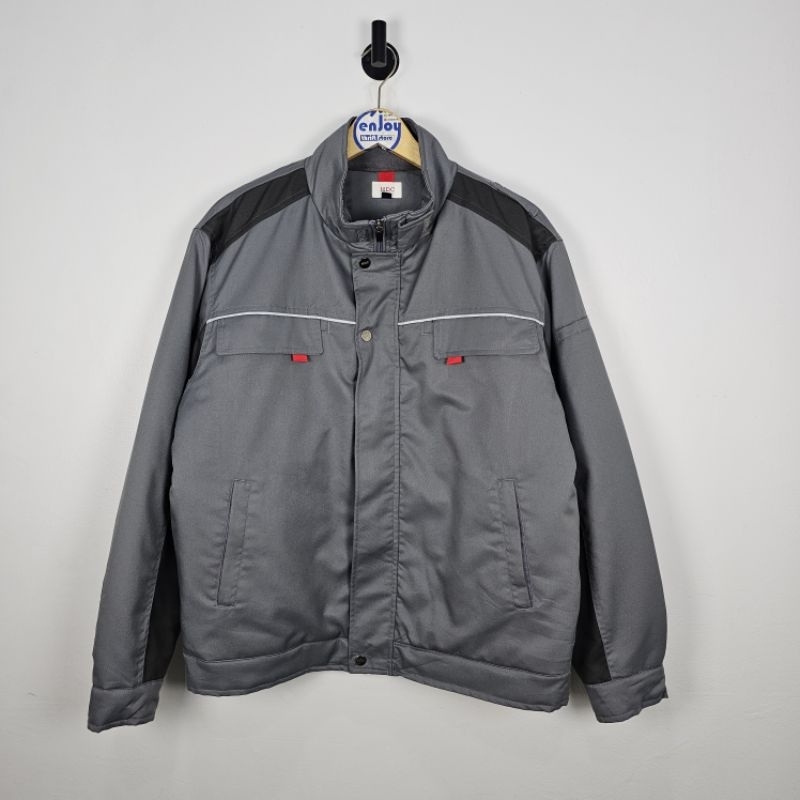 casual work motor winter utility jacket HDC second preloved
