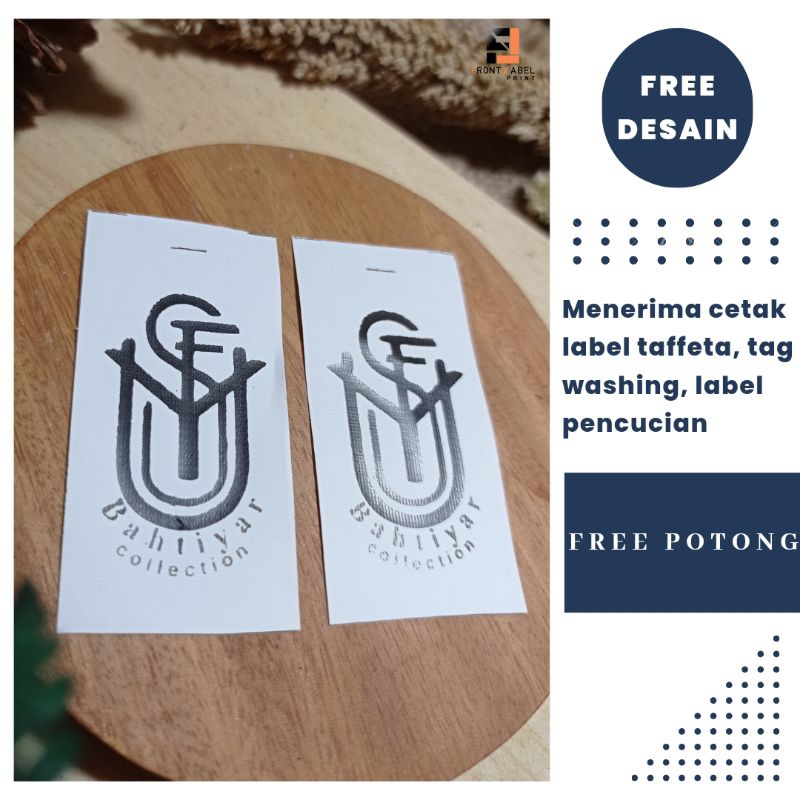 

LABEL BAJU CUSTOM / LABEL TAFFETA / TAG WASHING CARE / LABEL BAJU / LABEL PENCUCIAN
