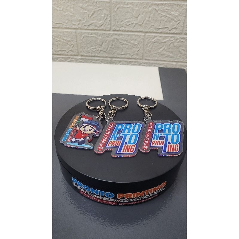 

Pronto Printing gantungan kunci akrilik murah