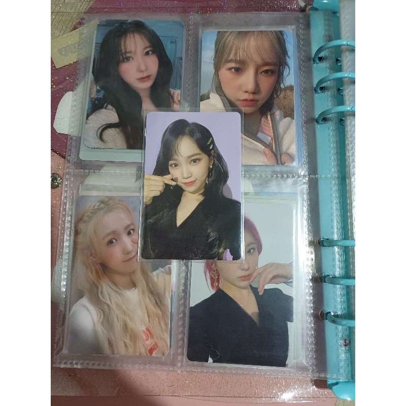 Photocard PC IZ*ONE hitomi chaeyeon chaewon