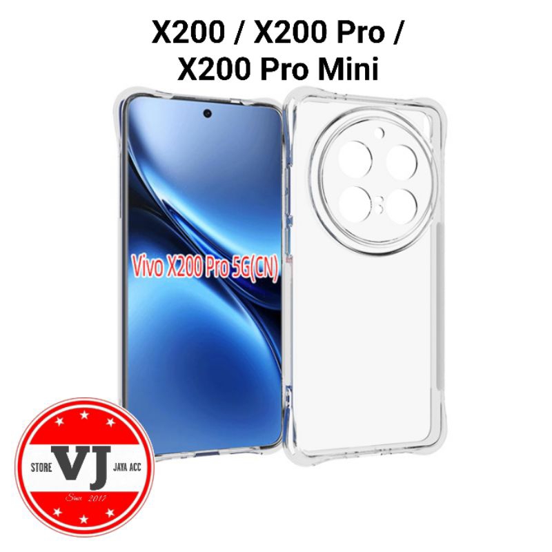 Softcase Anti Crack Vivo X200 / X200 Pro / X200 Pro Mini Case TPU Silikon