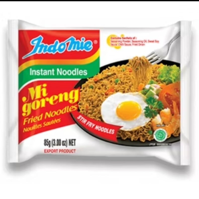 

Indomie Goreng, Rendang, Ayam Bawang, Soto Mie, Kari Ayam Eceran