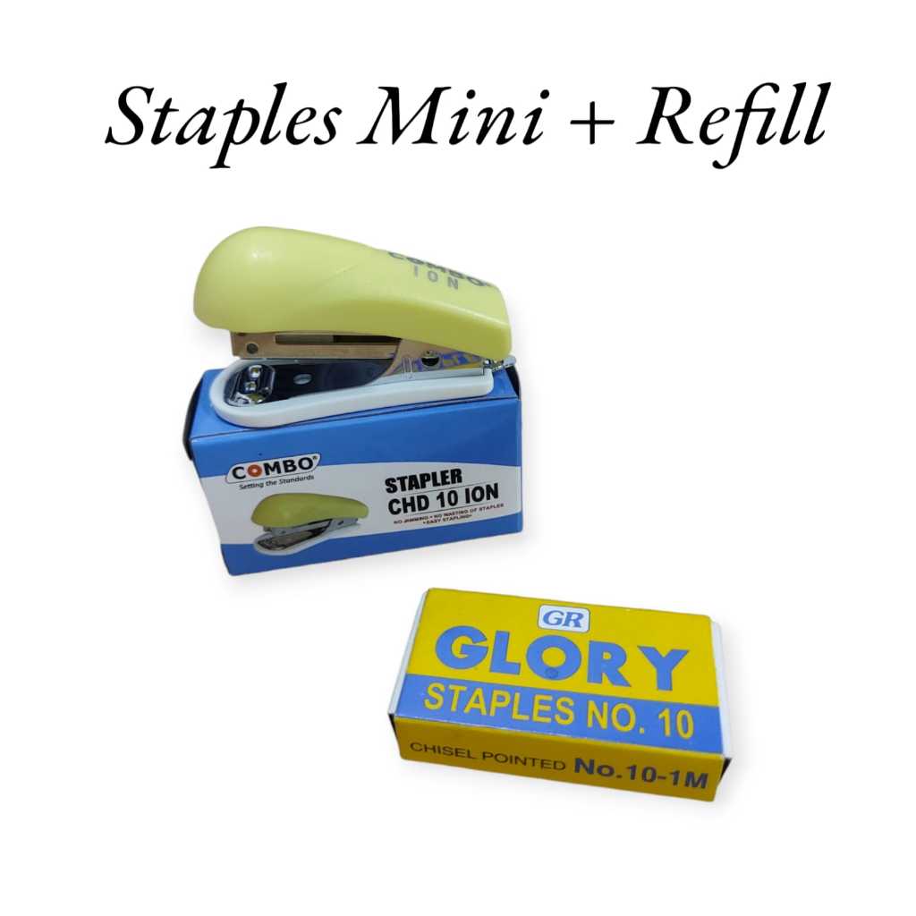 

STAPLES CHD10 MINI PLUS REFILL / STAPLER HEKTER CEKREKAN