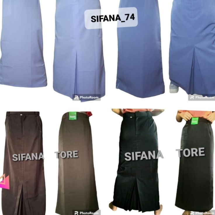ROK SPAN BELAH BELAKANG ROK SPAN BELAKANG SMP MTS SMK SMA PANJANG