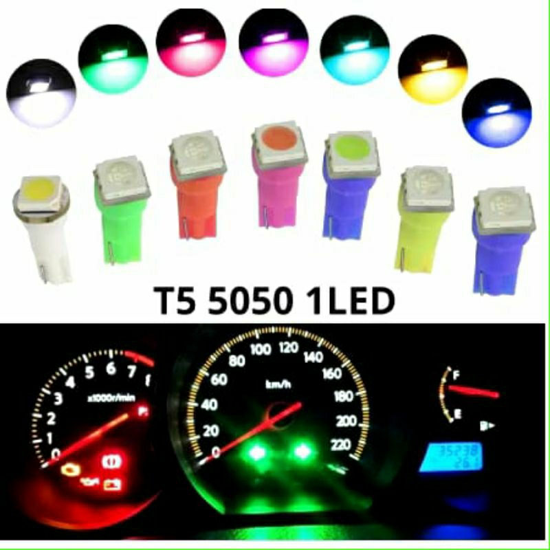 Lampu Led T5 | Lampu Led Tancap Kecil Speedometer