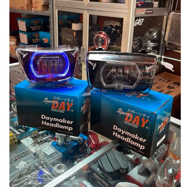 HEADLAMP LAMPU DEPAN FIZR DAYMAKER BILED RGB