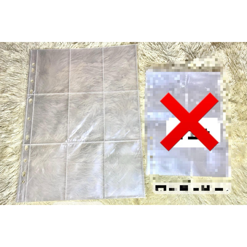 

5 Lembar Collector Pocket A4 sleeve 9p One Side