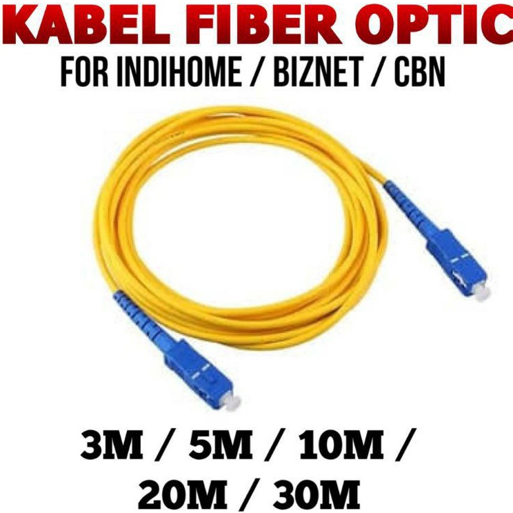 Diskon Bulan Ini  kabel patch cord fiber optic for indihome biznet with High Qualty 3 m 5m 1 m 2m 3m