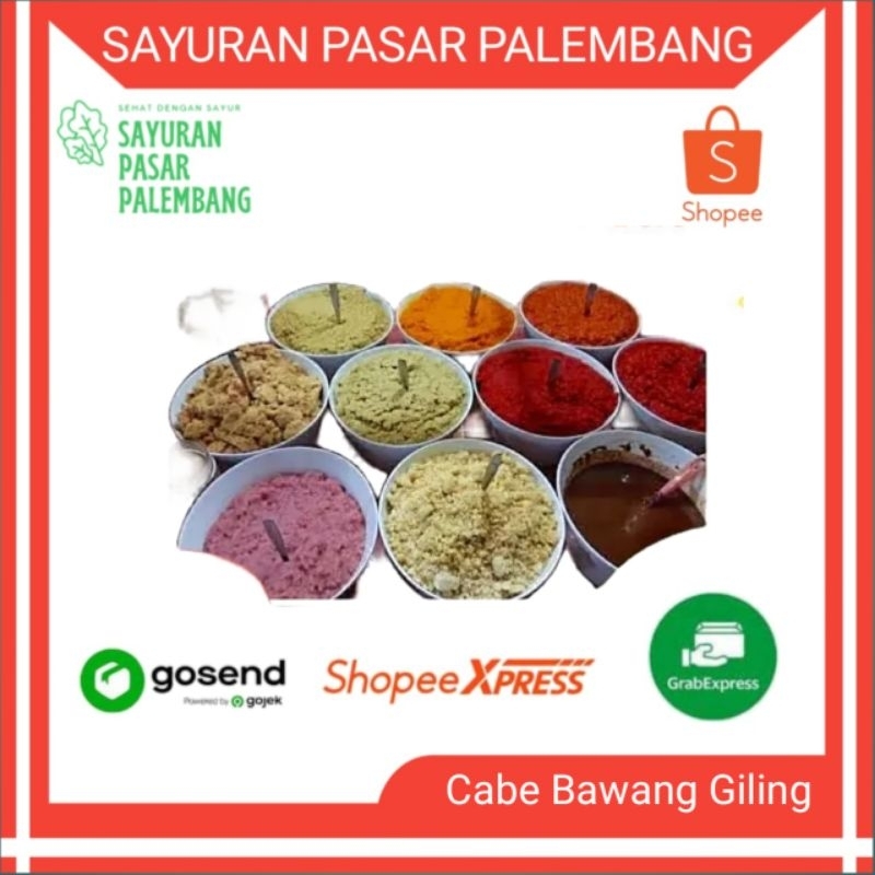 

Cabe Bawang Giling - Sayuran Pasar Palembang