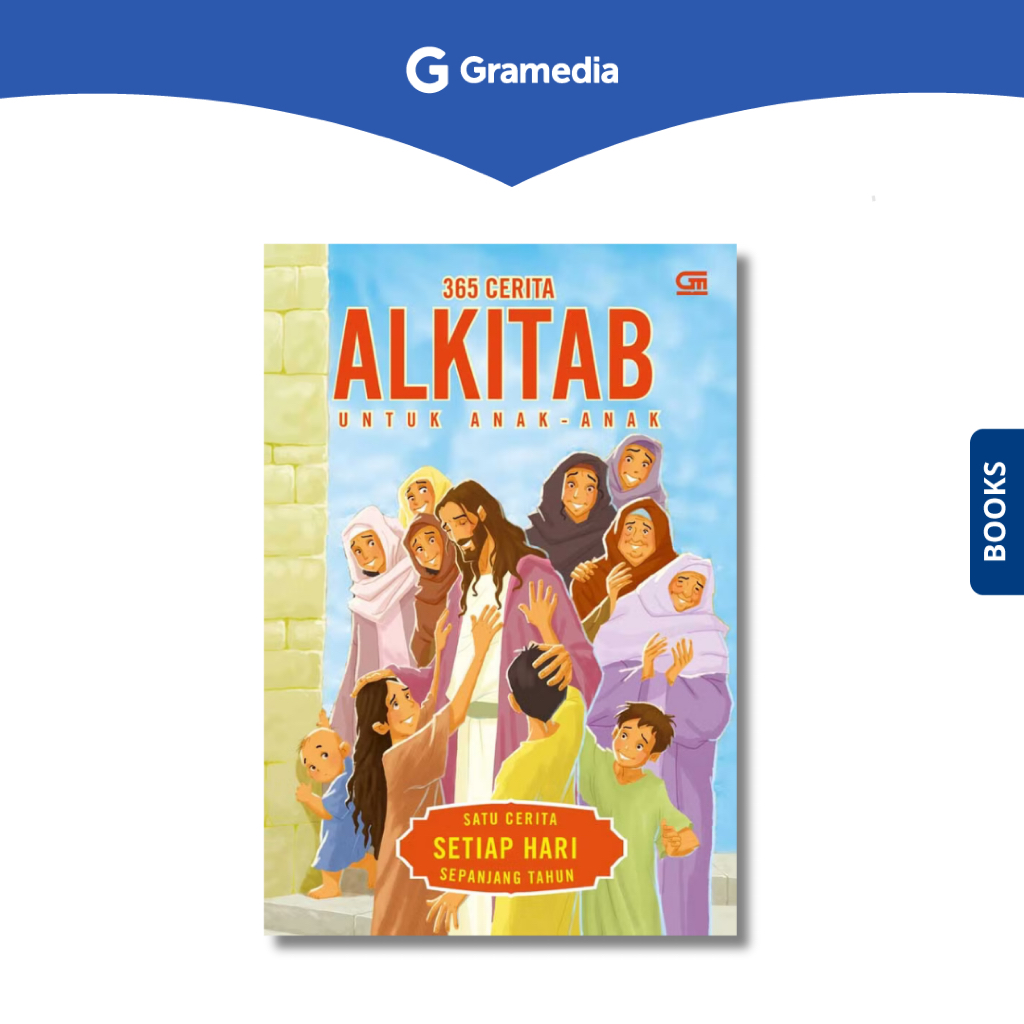 Gramedia Depok - Buku Anak 365 Cerita Alkitab untuk Anak-anak