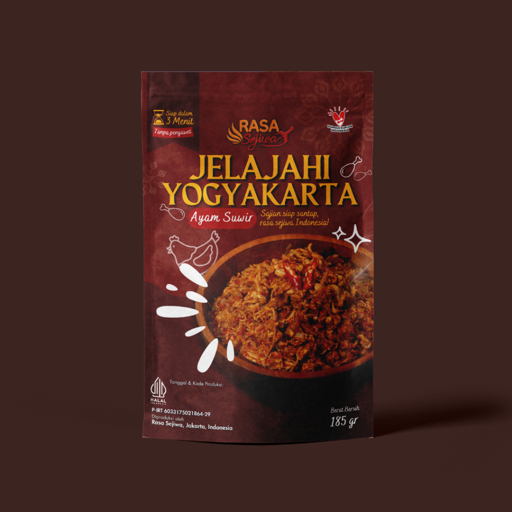 

Rasa Sejiwa - Ayam Suwir 185gr & 300gr Lauk Siap Saji