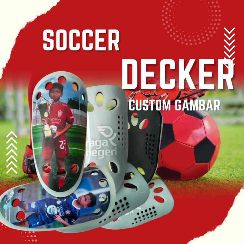 Deker Sepak Bola Custom Akrilik Premium – Cetak Gambar Favoritmu
