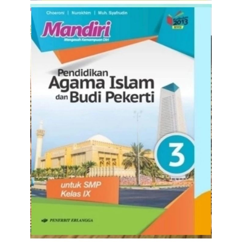 BUKU MANDIRI PENDIDIKAN AGAMA ISLAM ERLANGGA