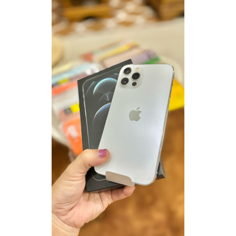 Iphone 12 Pro 256GB Silver Original IBOX Fullset Like New