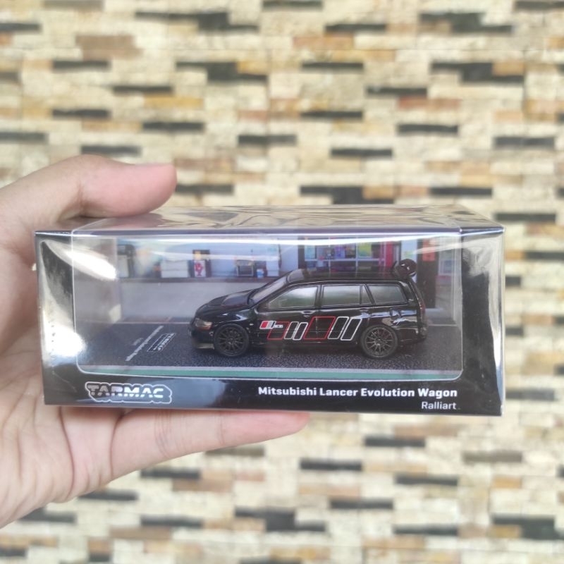 Tarmac Works Mitsubishi Lancer Evolution IX Wagon Ralliart Black