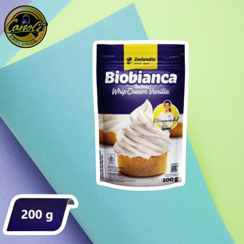 

BIOBIANCA Whip Cream 200 GR / Zeelandia WHIPPED CREAM 200gr