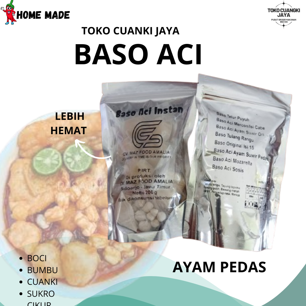 

BASO ACI AYAM SUWIR PEDAS