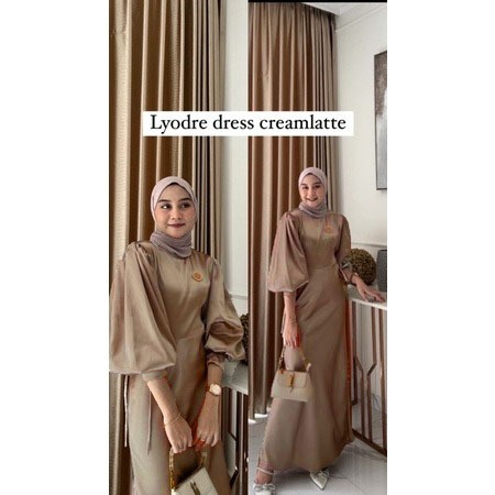 LYODRA DRESS//LENGAN BALON//BAJU KONDANGAN//MODERN CANTIK