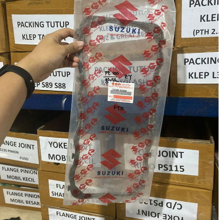SGP Taiwan Paking Tutup Klep Karet Packing Gasket Cylinder Head Cover Valve Futura Carbu Karbu Vitar