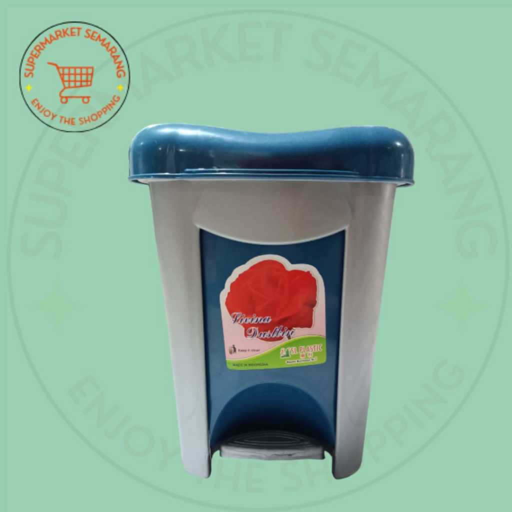 (15L) Tempat Sampah Injak Besar/ Tong Sampah Injak Plastik 15 Liter
