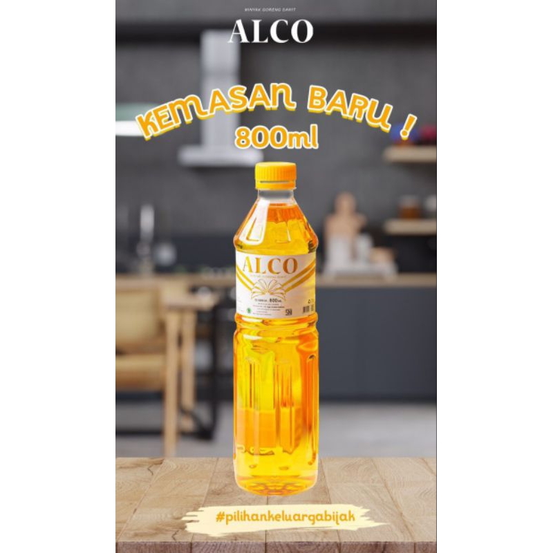 

Alco Minyak Goreng 800ml