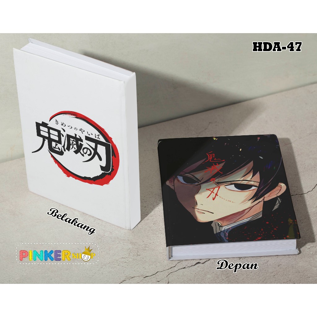 

(HDA-47) Hardcover Anime DEMON SLAYER 2 Ukuran A5 Jurnal Agenda Planner