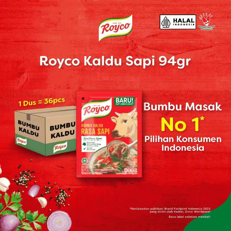 

ROYCO 94G RASA SAPI 1 DUS (36 PCS)