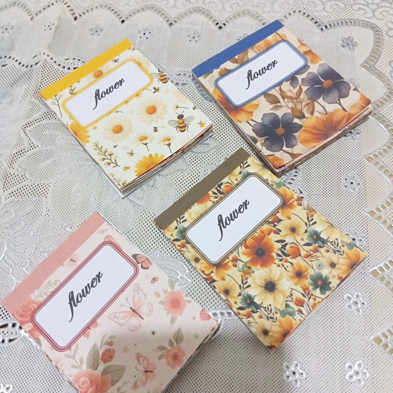 

Set Dekorasi Kertas Hiasan Flower Set 50 lembar