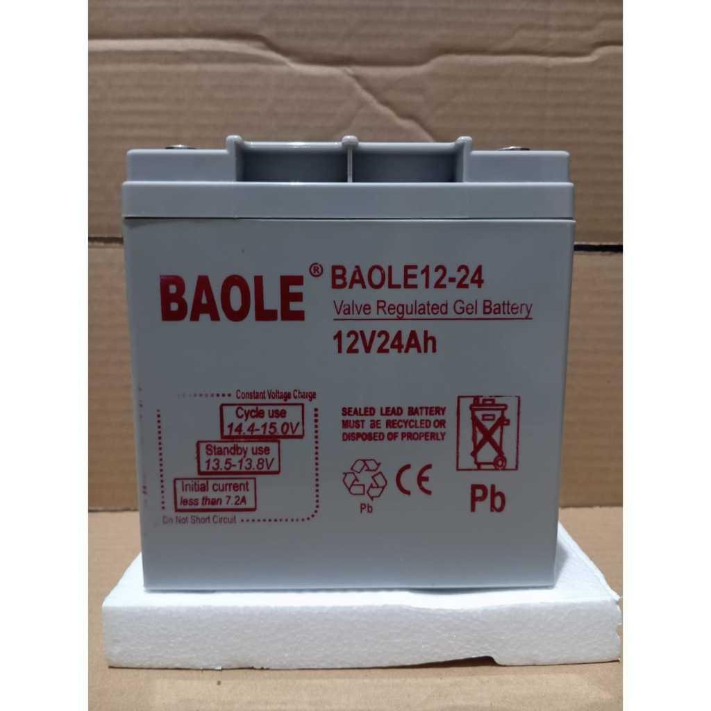 BAOLE 12V 24ah VRLA Battery ,aki kering
