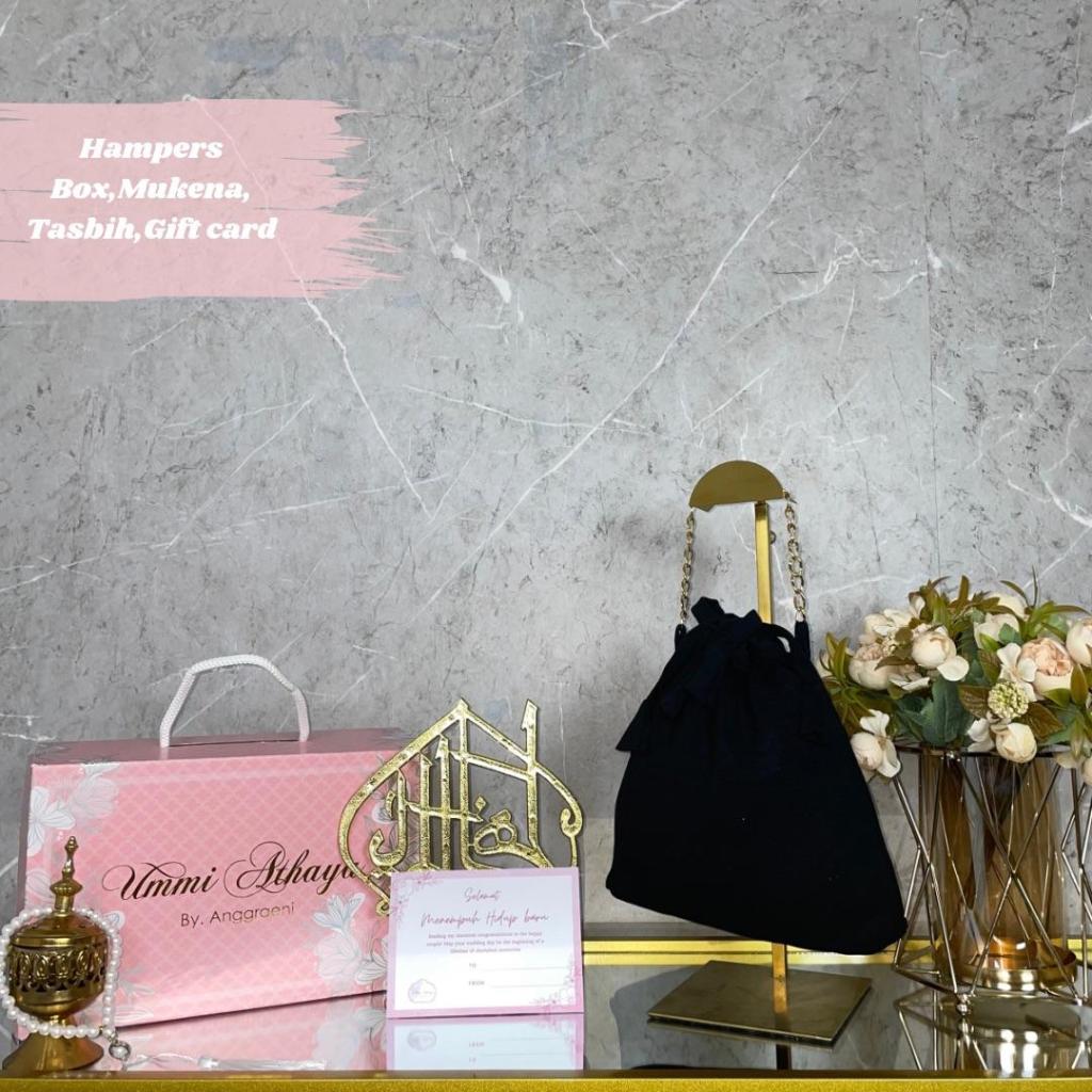 

Ayanafashion - Hampers Box Premium Mukena Crinkle Khadijah Dewasa Jumbo Exclusive Gift
