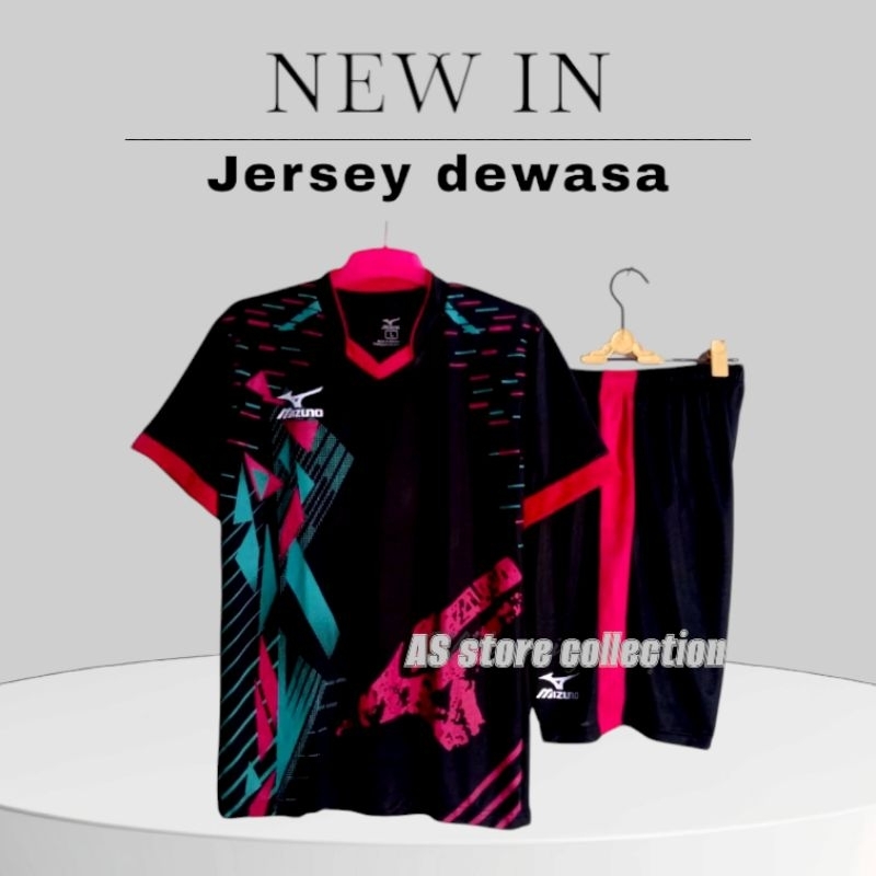 Stelan jersey kaos bola dewasa unisexs FREE sablon nama + no punggung