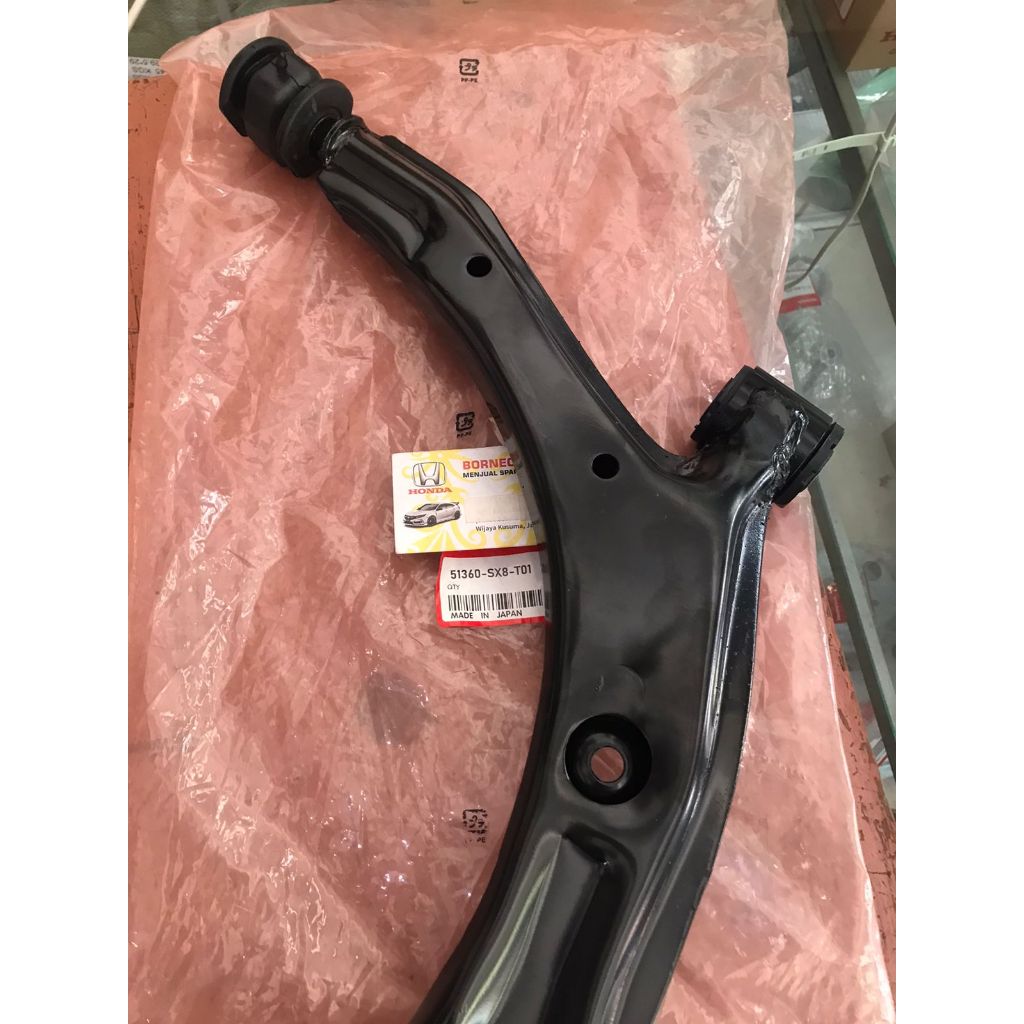 LOWER ARM SAYAP BAWAH DEPAN CITY PESONA Z 1996 1997 1998 1999 2000 2001 2002 HONDA 51350-SX8-T01 513