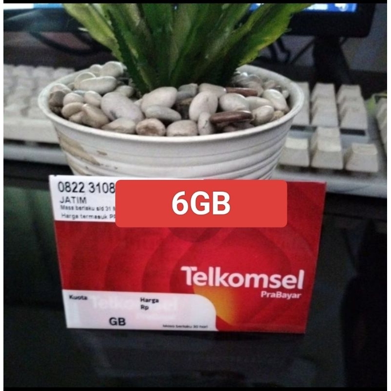 Kartu Perdana Telkomsel Simpati Kuota 6GB 30Hari