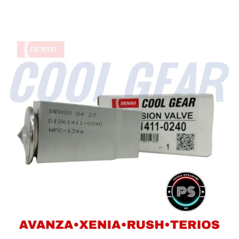 EXPANSI EKSPANSI AC MOBIL AVANZA XENIA TERIOS RUSH ORIGINAL DENSO COOLGEAR