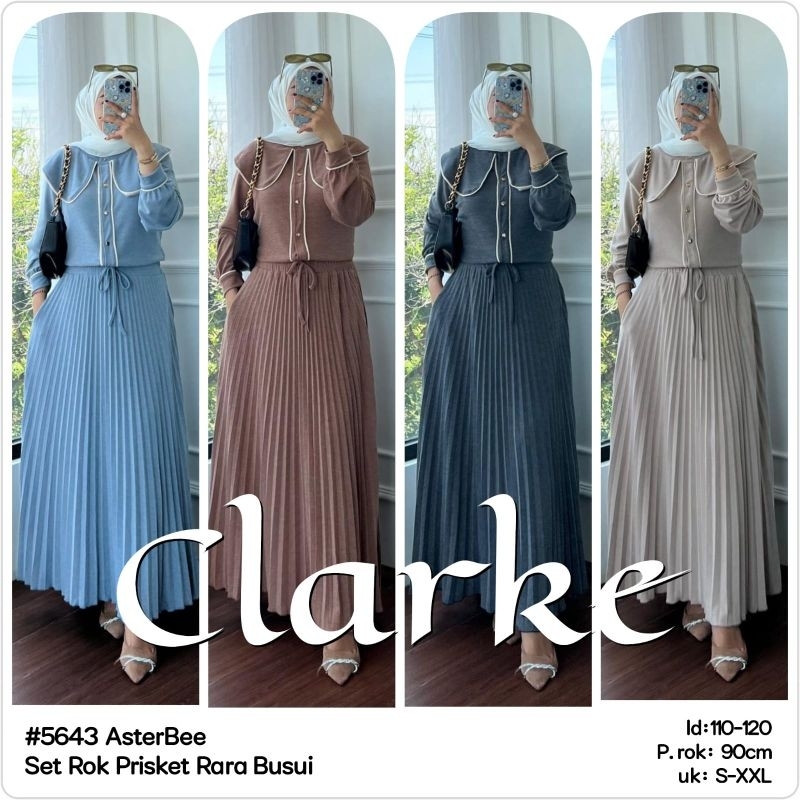 CLARKE SET ROK PRISKET RANI RARA BUSUI