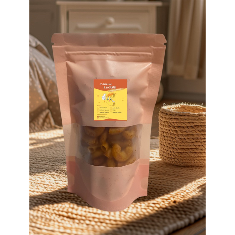 

CEMILAN MURAH MAKARONI ENDULS KEMASAN MINI 50 Gram |CEMILAN MURAH|MAKARONI KRIUK