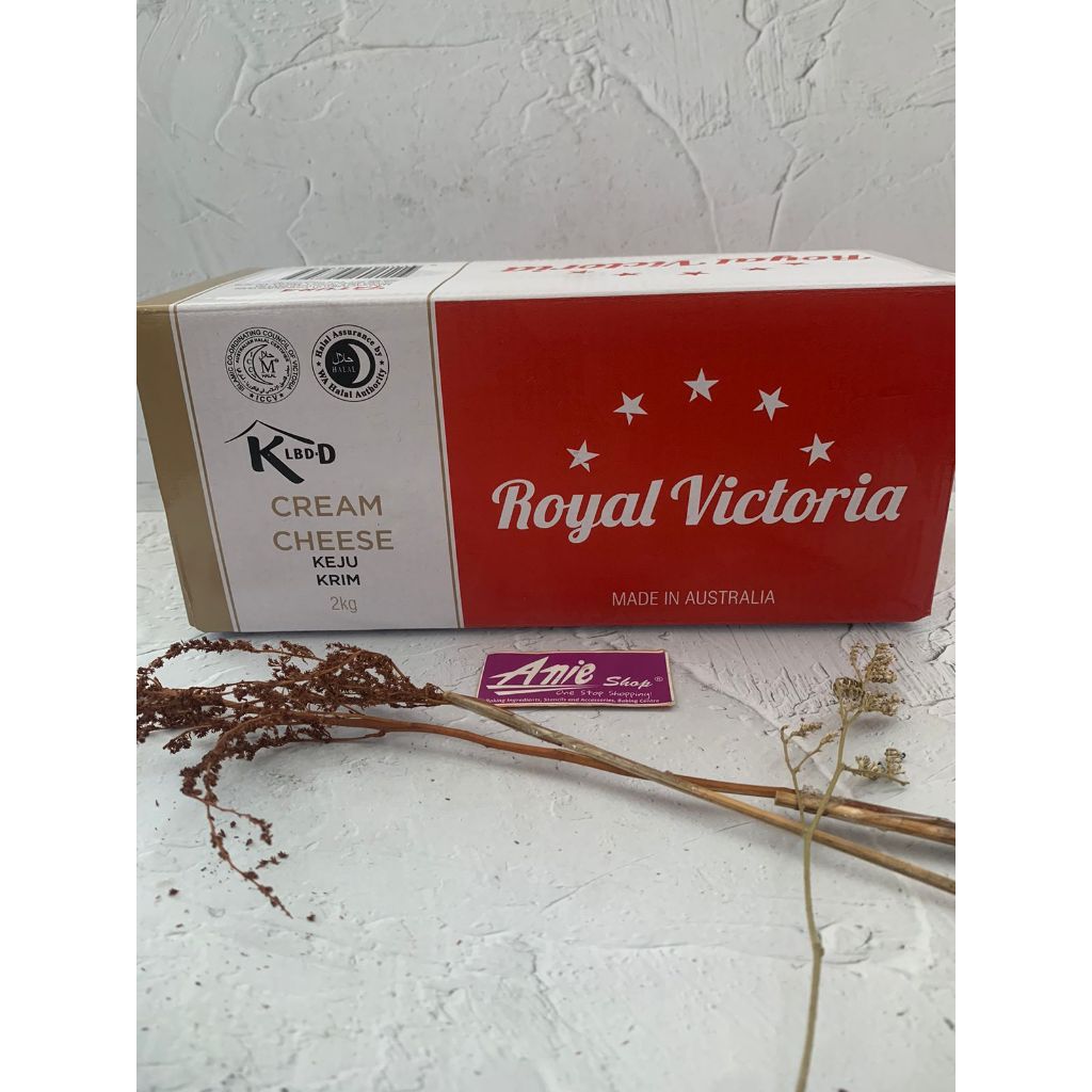 

royal victoria neuchatel cream cheese 2kg/krim keju 2kg