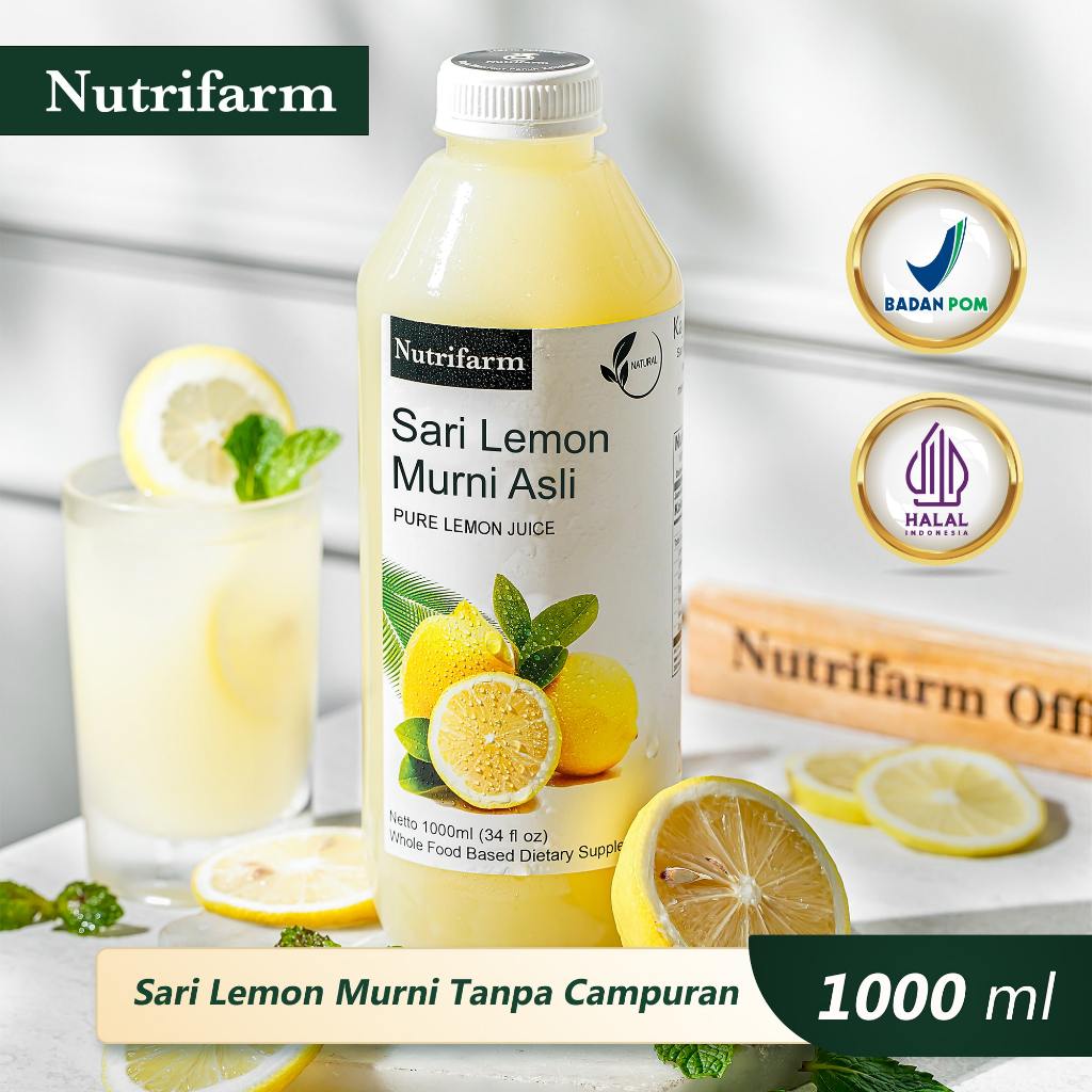 

Ay00! Nutrifarm Sari Lemon 1000ml / Sari Lemon Fresh