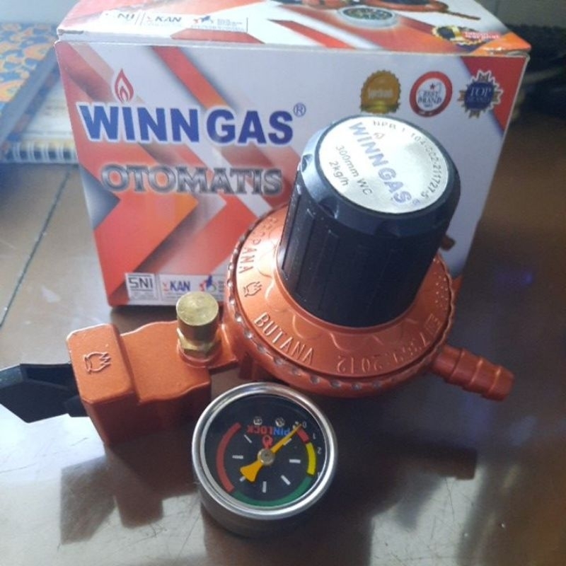 Regulator gas winngas premium