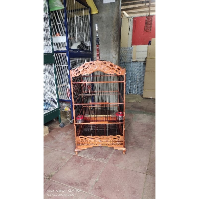 sangkar burung cucak rowo,jalak bali,kacer,dll ukir terlaris