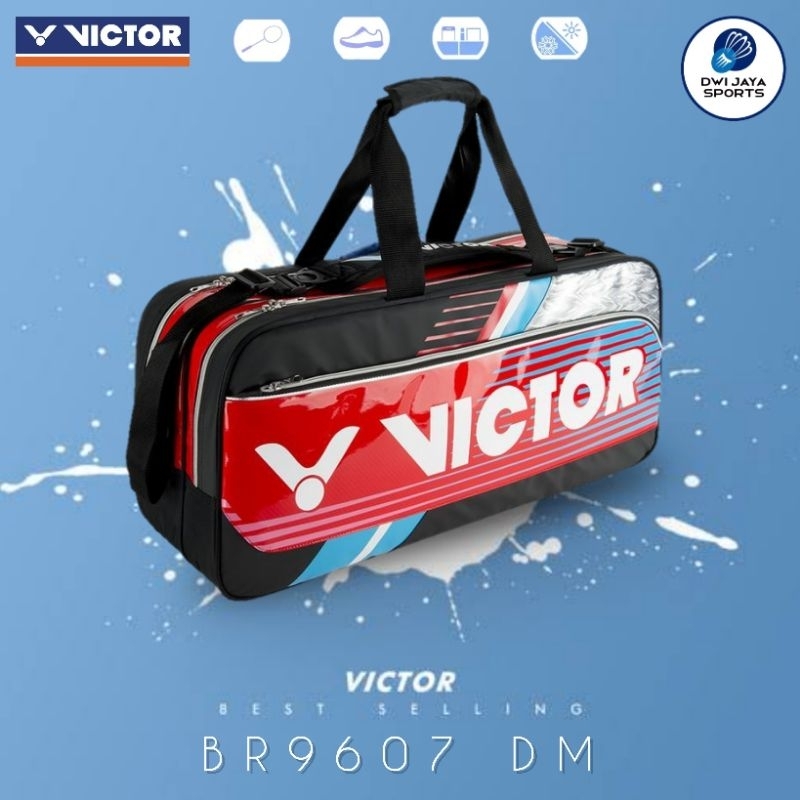 Tas badminton victor br9607 dm | victor br 9607 dm | victor badminton bag br9607
