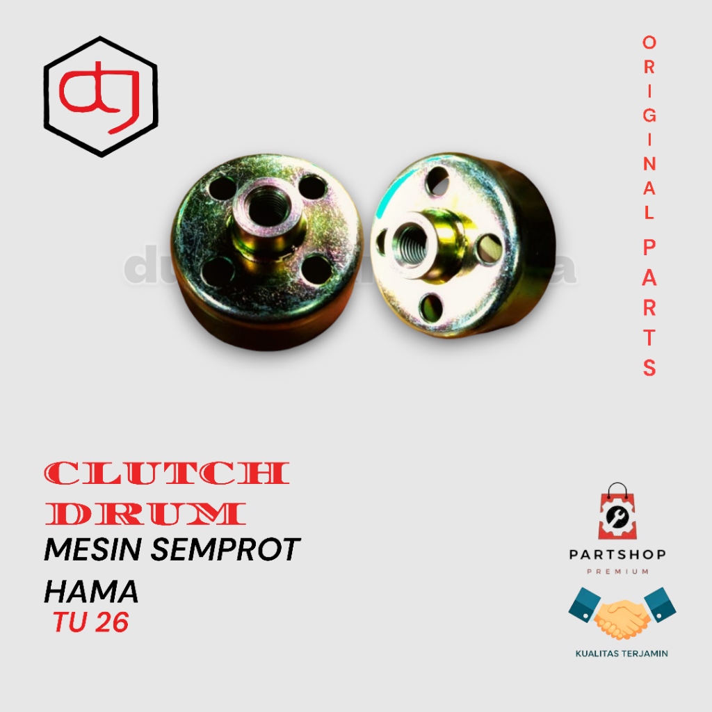 SPROKET TU26 RUMAH KAMPAS MANGKOK KAMPAS MESIN SEMPROT HAMA TU26 CLUTCH DRUM