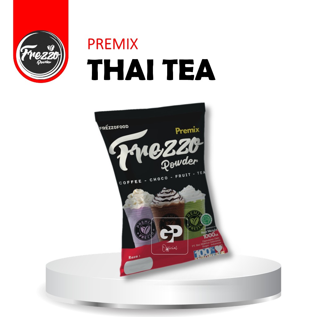 

Thai Tea 1kg - Bubuk Minuman Rasa Teh Premix Frezzo Grosir Powder