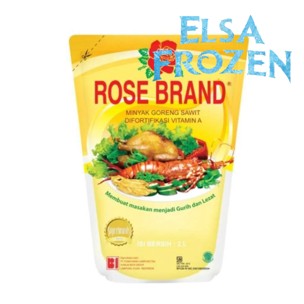 

ROSE BRAND MINYAK GORENG REFILL 2 LITER