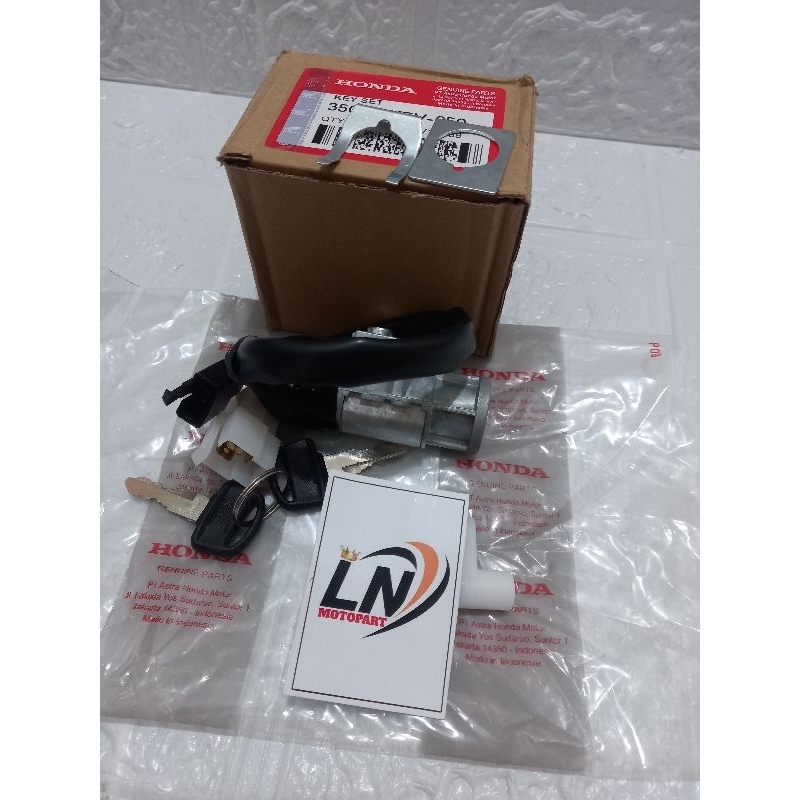 KUNCI KONTAK SET KEV UNTUK MOTOR HONDA SUPRA, SUPRA X LAMA,SUPRA FIT LAMA